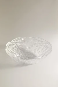 BOL EN VERRE RELIEF