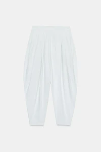 PANTALON AMPlE À PLIS
