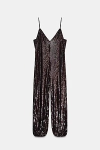 ZW COLLECTION LIMITED EDITION SEQUIN BALLOON JUMPSUIT