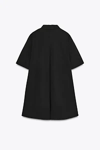 ZW COLLECTION POPLIN SHORT DRESS