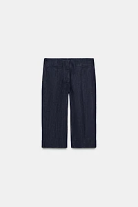 ZW COLLECTION DENIM CAPRI PANTS