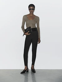 Pantalon cintré élastique chevilles - STUDIO