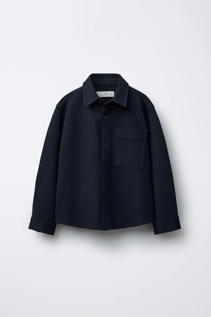 BASIC POCKET OVERSHIRT