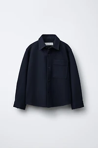 BASIC POCKET OVERSHIRT