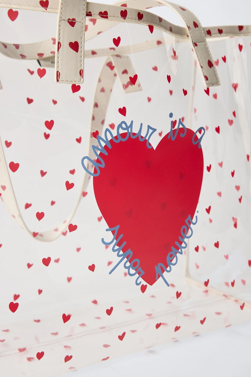 VALENTINE'S DAY SHOPPER BAG