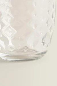VERRE MOTIF RELIEF