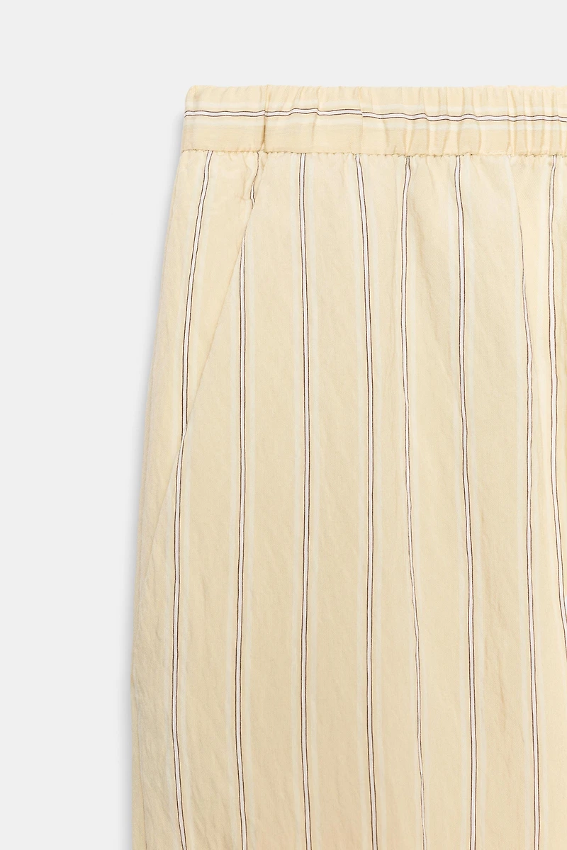 ZW COLLECTION STRIPED SLOUCHY PANTS