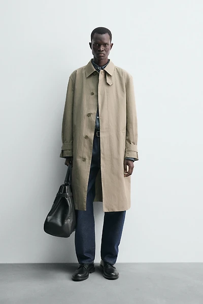 WATER REPELLENT TRENCH COAT