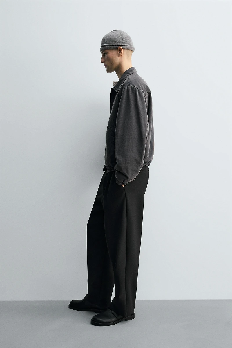 QUILTED BOMBER JACKET