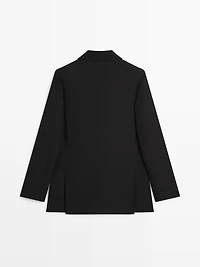 Veste de tailleur en crêpe