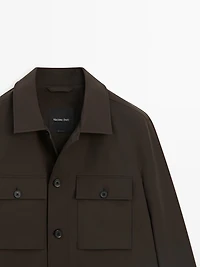 Short jacket with pocket details