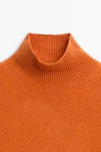Oversize short sleeve knit sweater