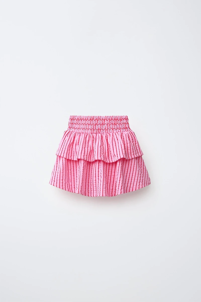 RUFFLED HEART SKIRT