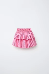 RUFFLED HEART SKIRT