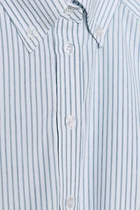 STRIPED POPLIN SHIRT