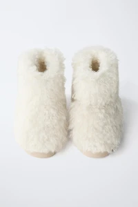 FAUX FUR SNOW BOOTS