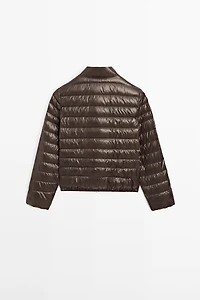 Water-repellent down jacket