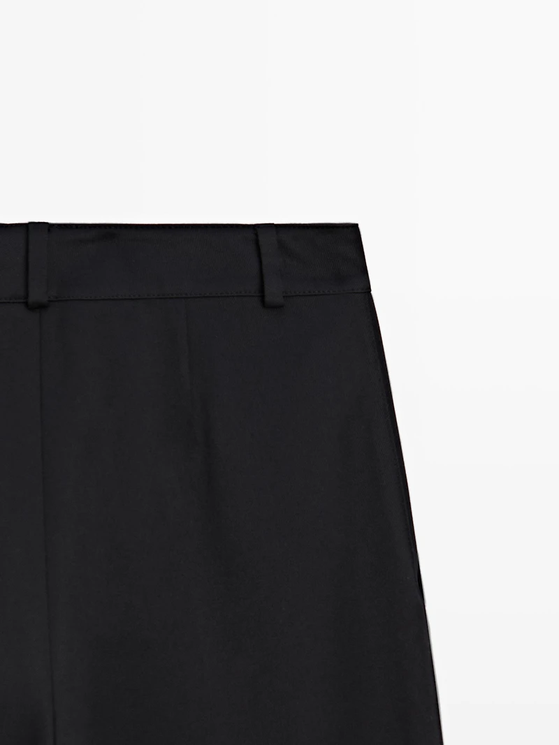 Pantalon large à pinces