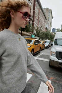SOFT BASIC KNIT SWEATER