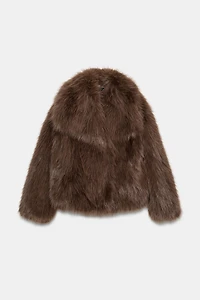 ZW COLLECTION FAUX FUR JACKET