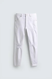 JEAN SKINNY FIT DÉCHIRÉ