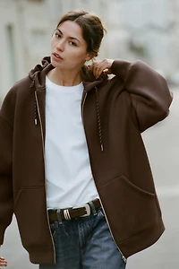 SWEAT À CAPUCHE AVEC CORDONS
