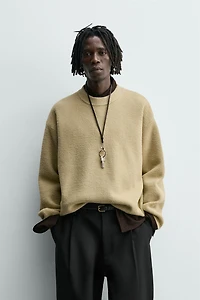 RELAXED FIT TEXTURED JUMPER