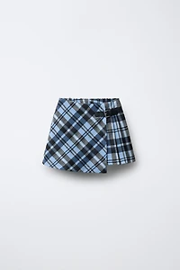 JUPE-SHORT À CARREAUX