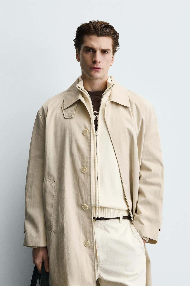 REGULAR FIT TRENCH COAT