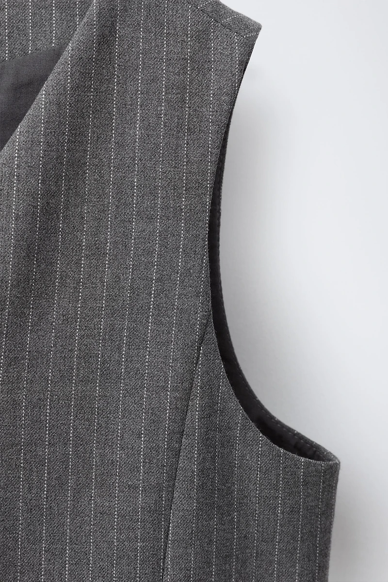 PINSTRIPE VEST