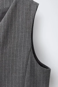 PINSTRIPE VEST
