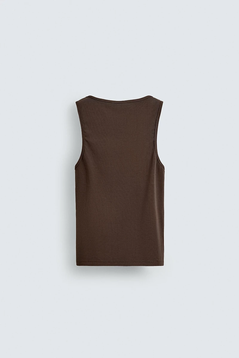 RIB TANK TOP