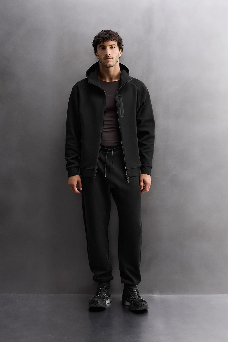 TECHNICAL ZIP-UP HOODIE