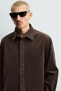 RELAXED FIT CORDUROY SHIRT