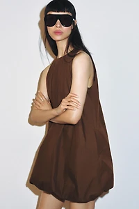 BALLOON MINI DRESS