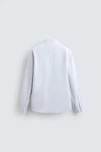 CHEMISE OXFORD RAYURES