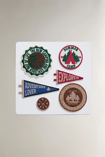 CAMPING PATCH SET (SET OF 6)