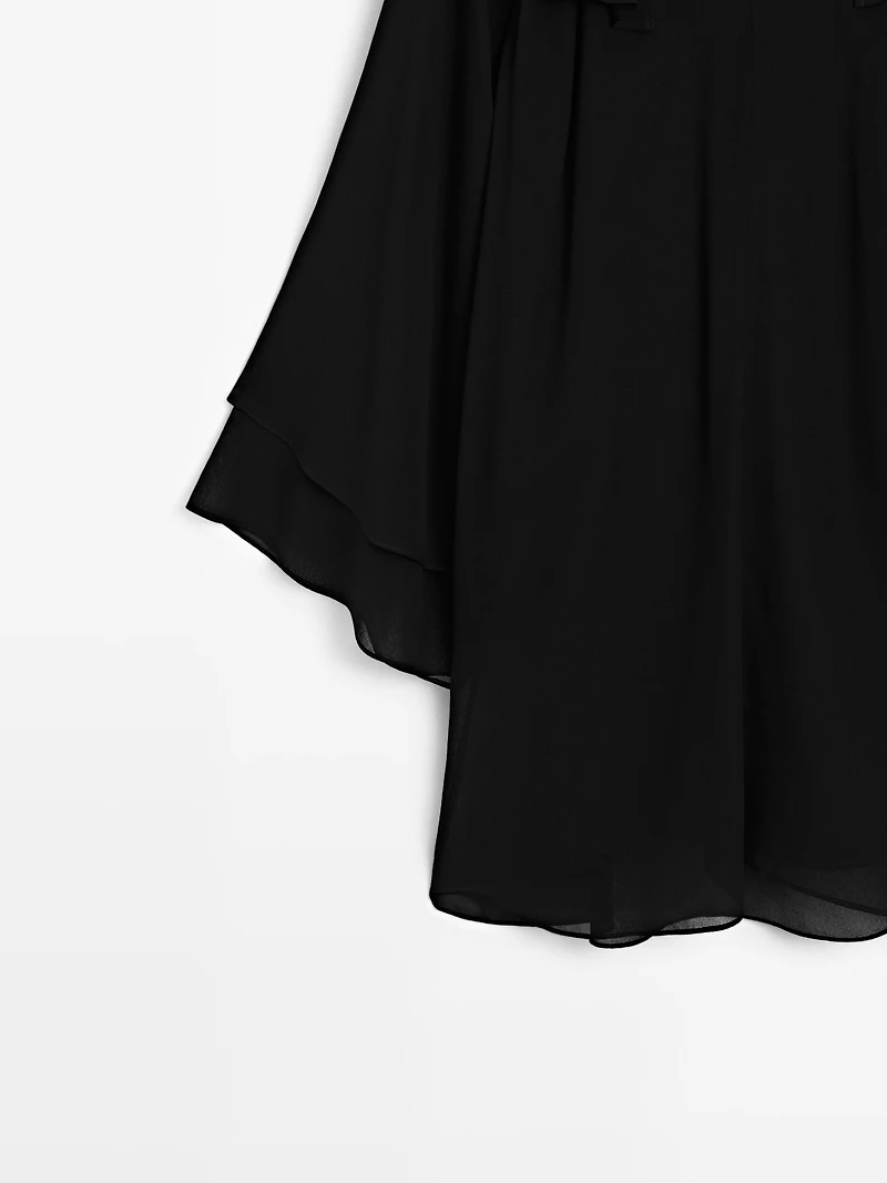 Short ruffled dress