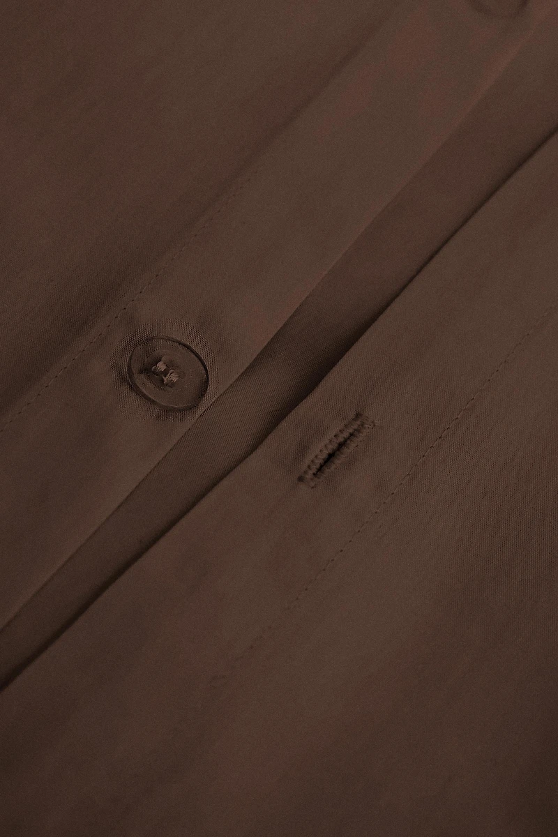 PERCALE COTTON DUVET COVER ( THREAD COUNT