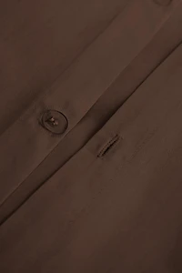 PERCALE COTTON DUVET COVER ( THREAD COUNT