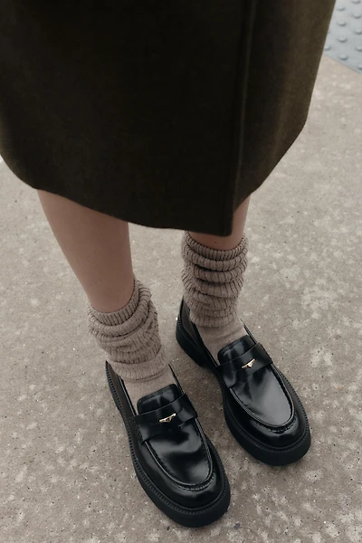CHUNK SOLE LOAFERS