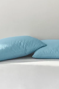 COTTON PERCALE PILLOWCASE (300 THREAD COUNT)