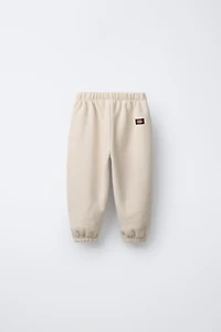 PIPED TRIM FLEECE JOGGER PANTS