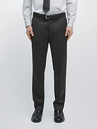 Cold wool suit trousers