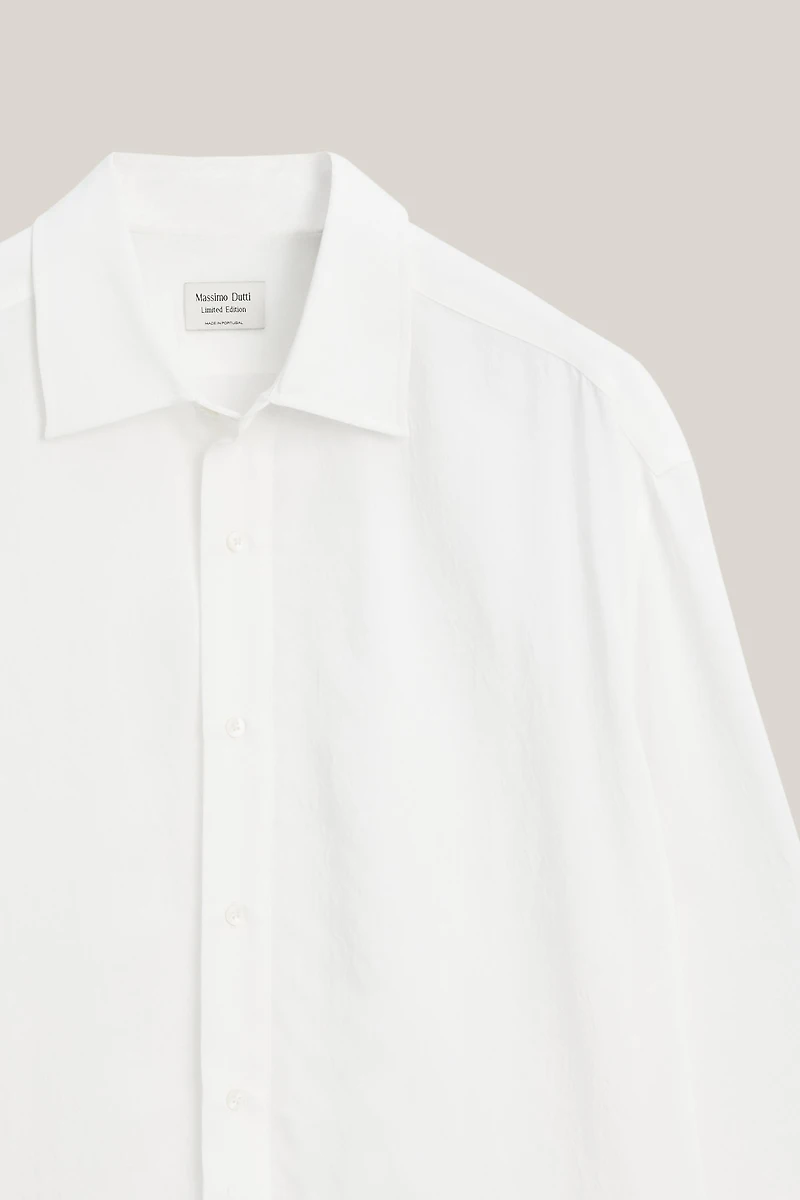 Long flowing 100% cotton shirt - LIMITED EDITION
