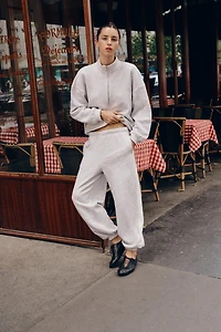 COTTON-BLEND JOGGERS