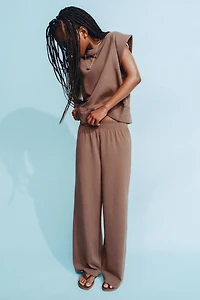 HEAVYWEIGHT WIDE LEG PANTS