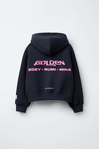 SWEAT À CAPUCHE IMPRIMÉ KPOP DEMON HUNTERS™ NETFLIX ©