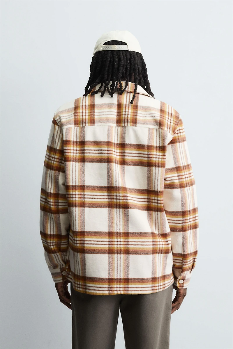 PLAID FLANNEL SHIRT