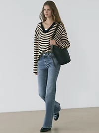 Skinny flare fit jeans